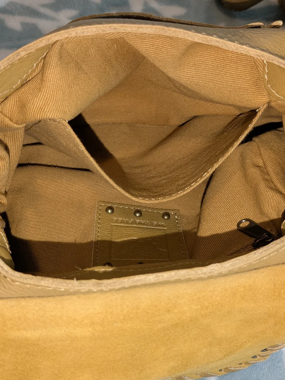 We The Free Leather Saddle Bag